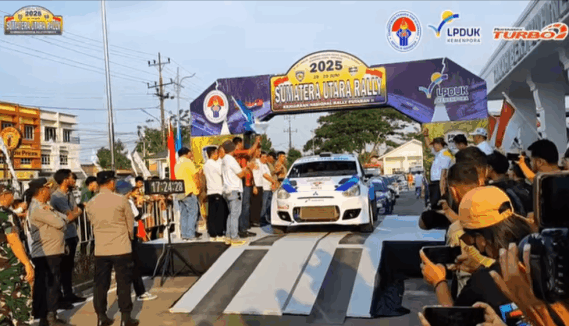 Kejurnas Rally Sumut di Sergai