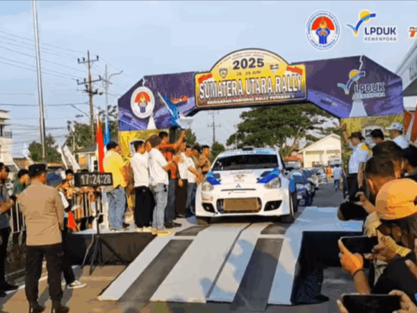 Kejurnas Rally Sumut di Sergai